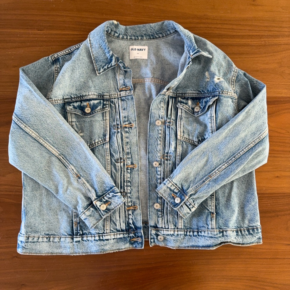 Old Navy Women's Light Blue Denim Jacket
